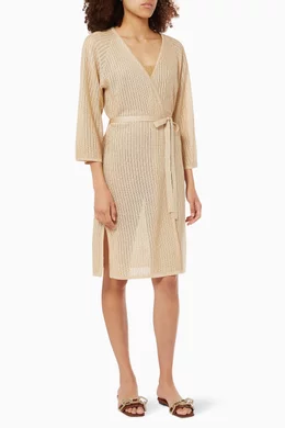 slim fit dress slacks Look 11 Deep V Belted Maxi Dress Gold
