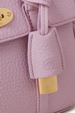 Buy Mulberry Purple Mini Bayswater Bag in Heavy Grain Leather For Women Online Ounass Saudi