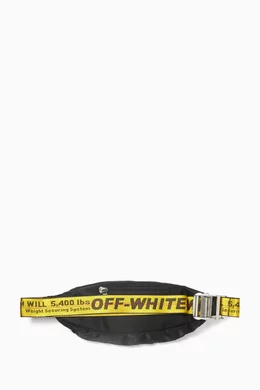 Off white industrial belt bag deals