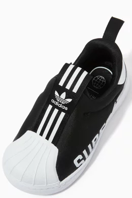 Adidas superstar 1 black and white mesh clearance