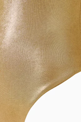 Buy Sara Cristina Gold Nerea One Shoulder Swimsuit in