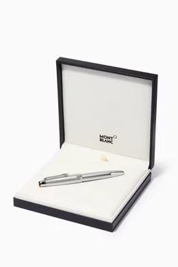 Buy Montblanc Silver Meisterstuck Geometry Solitaire LeGrand Fountain Pen Medium Nib For UNISEX Online Ounass Saudi