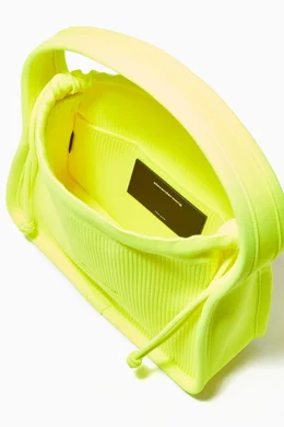 【関税込み】Alexander Wang イエロー スモール Ryan バッグ Buy Alexander Wang Yellow Small Ryan Bag in Rib Knit For