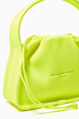 Buy Alexander Wang Yellow Small Ryan Bag in Rib Knit For