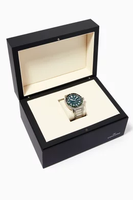 Buy Concord Green Mariner X GMT Quartz Watch For Men Online