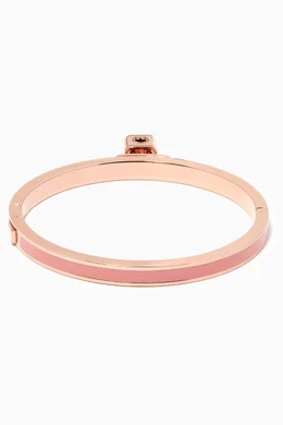 Gold Bangle Pink Kate Spade Bracelet Charm Bracelet Kate Spade Bangle Pink Buy Kate Spade New York Pink Lock  Spade Charm Bangle In Metal