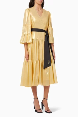 karl lagerfeld gold dress Vintage 90s Karl Lagerfeld Black Party Dress Gold Rosettes – RareJule  Vintage main image 0