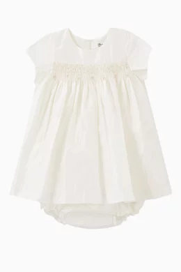 Bonpoint white dress clearance