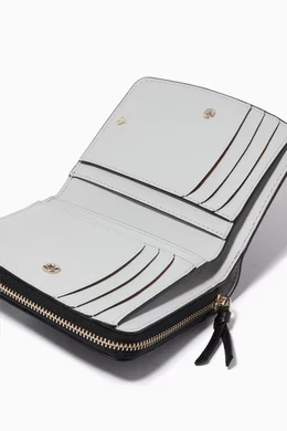 Buy Kate Spade New York Black Knott Small Compact Wallet in