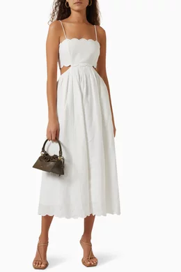 chinese dress ladies Jude Buttoned Mini Dress