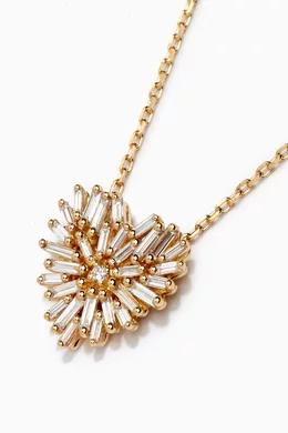 Buy Suzanne Kalan Yellow Classic Diamond Small Heart Pendant in