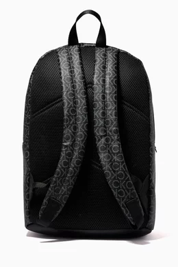 Buy Calvin Klein Black CK Must Mono Backpack in Recycled Fabric For Men Online Ounass Saudi