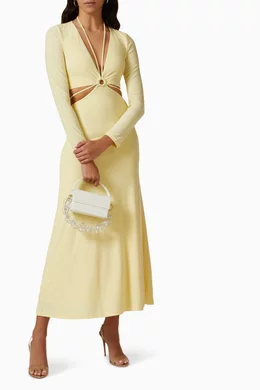 Mossman yellow dress deals