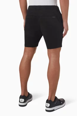 Buy Calvin Klein Jeans Black Skinny Jogger Chino Shorts in Cotton For Men Online Ounass Saudi