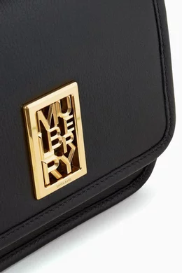 Buy Mulberry Black Sadie Square Bag in Silky Calf Leather For Women Online Ounass Saudi