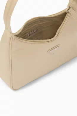 Buy Prada Neutral Re-Edition 2000 Mini Bag in Re-Nylon For Women