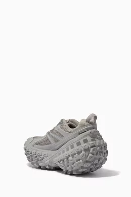 Buy Balenciaga Grey Bouncer Sneakers in Mesh & Nylon For Men
