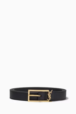 Ysl mens belt buckle discount