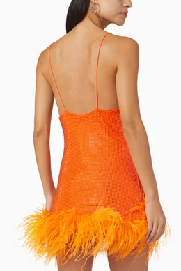 orange tie dye maxi dress Leila Strapless Tie-Dye Dress, Orange – KINDOM