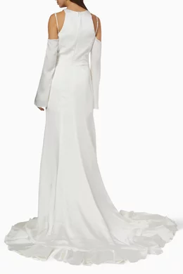 sachin and babi light blue dress Vera Wang Black Dresses main image 0