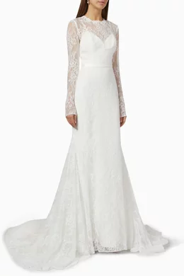 vera wang chantilly lace dress Monique Wedding Dress - Wedding Atelier NYC Vera Wang