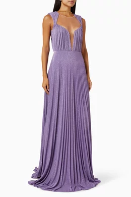 ワンピース ELISABETTA FRANCHI Woman Dress Violet AB628 AS6 Elisabetta Franchi Outlet: Dress woman - Violet | Elisabetta