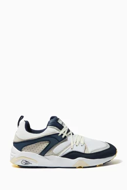 Buy PUMA Select White Blaze of Glory PRM Sneakers in Mesh Leather For Men Online Ounass Saudi