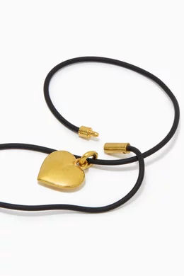 海外直送★ギフトにも【BALENCIAGA】BB Icon Heart Necklace 海外直送☆ギフトにも【BALENCIAGA】BB Icon Heart Necklace