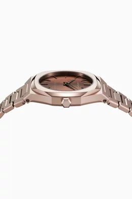D1 MILANO★Ultra Thin 超薄型ブレスレット 34mm [Chocolatinos] D1 MILANO UTBL15 Chocolatino Ultra Thin Bracelet 34mm