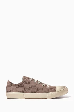 【BALENCIAGA】PARIS LOW TOP スニーカー BB MONOGRAM Balenciaga Paris Low Top Sneaker BB Monogram | Saks Fifth Avenue