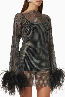 Feathers brand dress top