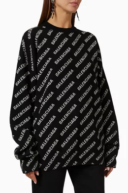 Balenciaga sweater logo shop