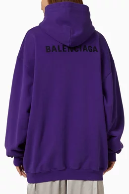 Balenciaga purple hoodie 2025