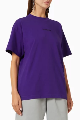 Balenciaga purple shirt sales