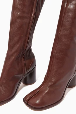 Margiela camel boots shop