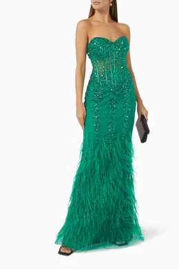 jovani green feather dress Jovani 04042 Size 2 Orange Short Sheer Beaded Feather Cocktail Dress Backless prom homecoming main image 1