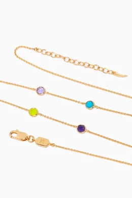 Buy Missoma Multicolour Hot Rox Gemstone Choker in 18kt