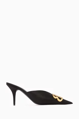 Buy Balenciaga Black BB 80 Knife Sandals in Satin For Women Online Ounass Saudi