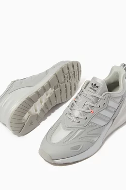 Buy adidas Grey ZX 2K Boost 2.0 Low-top Sneakers For Women Online | Ounass  Saudi