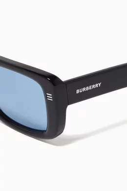 Burberry rectangular sunglasses top