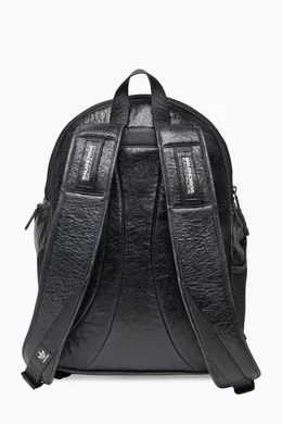 Buy Balenciaga Black x Adidas Backpack in Leather For Men Online
