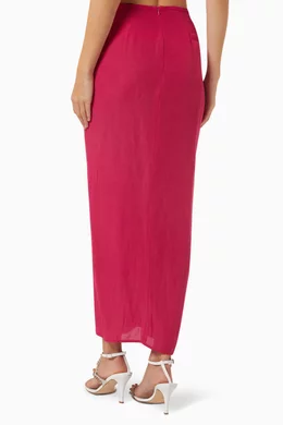 Maxi women's skirts queen top