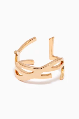 SAINT LAURENT Twist Ring ＊677 Saint Laurent Opyum Twist Ring | Vivrelle