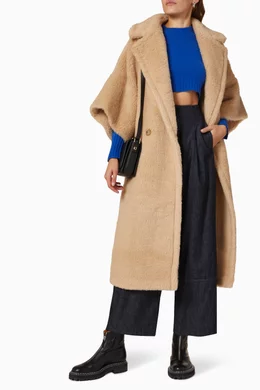 Buy Max Mara Blue Samantha Wide leg Jeans in Denim For Women Online Ounass Saudi