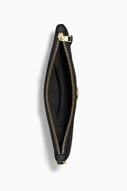 Buy Coach Black Small Wristlet Pouch in Leather For Women Online
