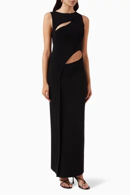 sir nadja cut out dress Nadja Cut Out Maxi Dress