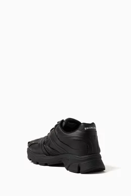 Buy Balenciaga Black Phantom Sneakers in Nappa Leather For
