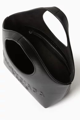 Buy Balenciaga Black XS Mary-Kate Tote Bag in Leather For