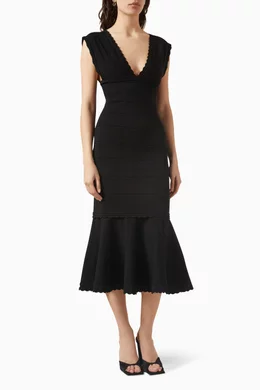 knee length dresses for ladies linen day midi dress