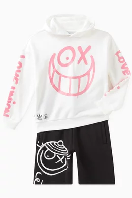 Adidas smiley face hoodie online